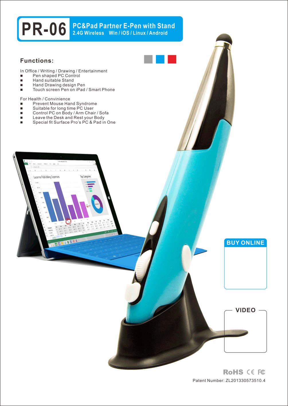 PR-06 (Pen Mouse)